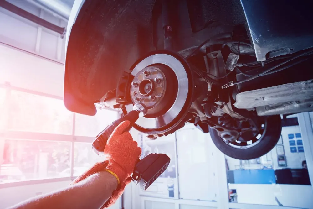 freinage près de Gordes